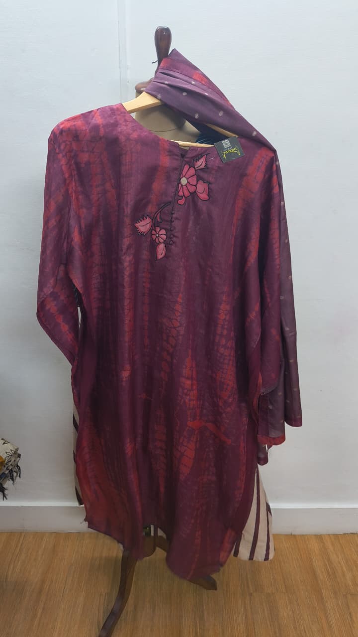 Kurti - Grey Kurti top. Cotton